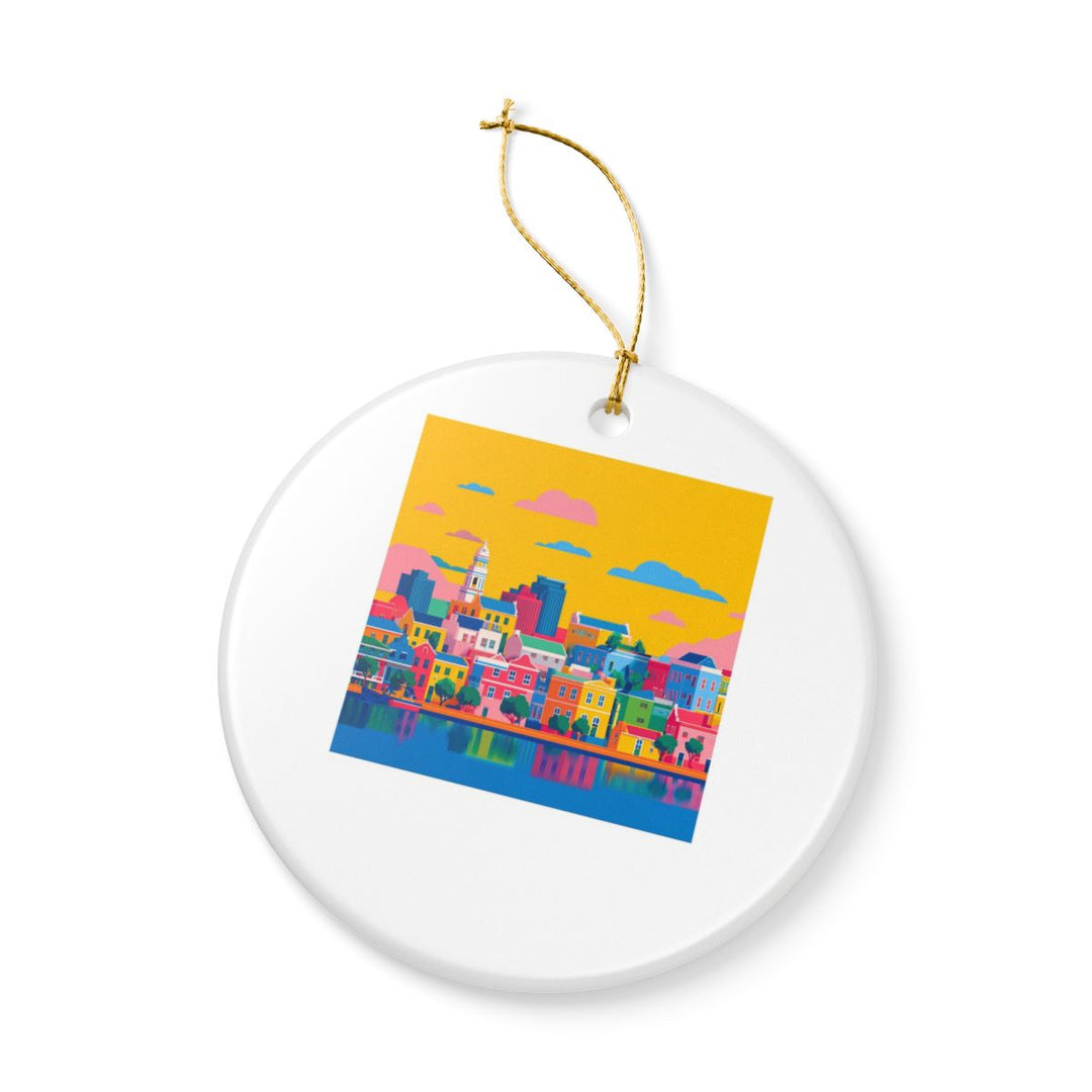 Cape Town South Africa Ornament: Unique Cape Town Souvenir, Cape Town South Africa Xmas Decor, and Authentic Cape Town Gift
