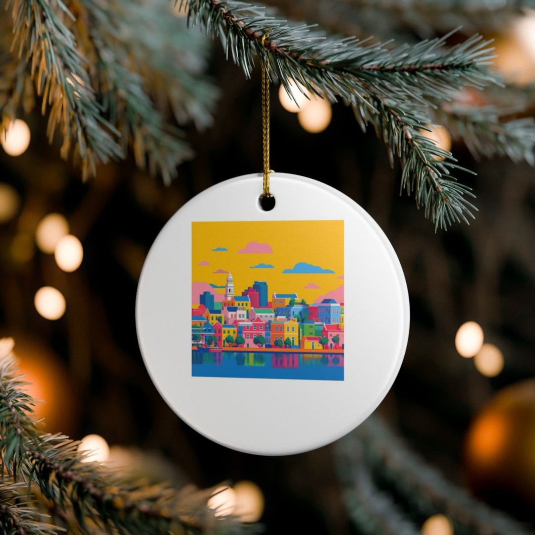 Cape Town South Africa Ornament: Unique Cape Town Souvenir, Cape Town South Africa Xmas Decor, and Authentic Cape Town Gift