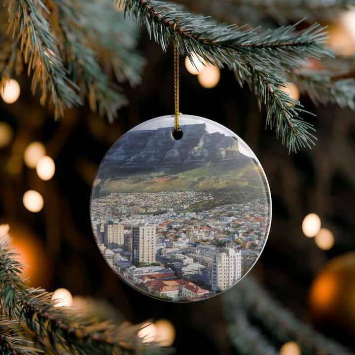 Cape Town South Africa Ornament: Unique Cape Town Souvenir, Cape Town South Africa Xmas Decor, and Authentic Cape Town Gift