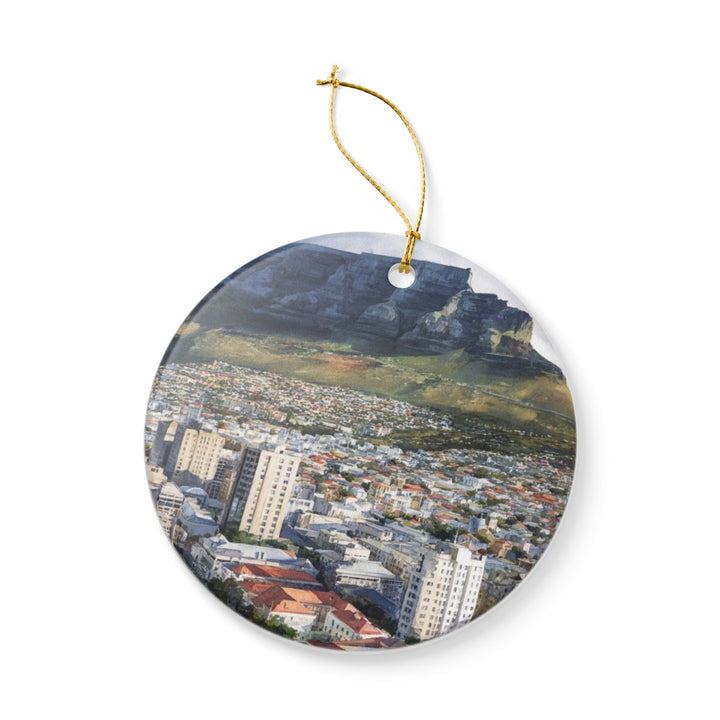 Cape Town South Africa Ornament: Unique Cape Town Souvenir, Cape Town South Africa Xmas Decor, and Authentic Cape Town Gift