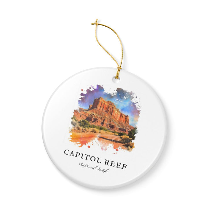 Capitol Reef Utah Utah Ornament: Unique Capitol Reef Utah Souvenir, Capitol Reef Utah Utah Xmas Decor, and Authentic Capitol Reef Utah Gift