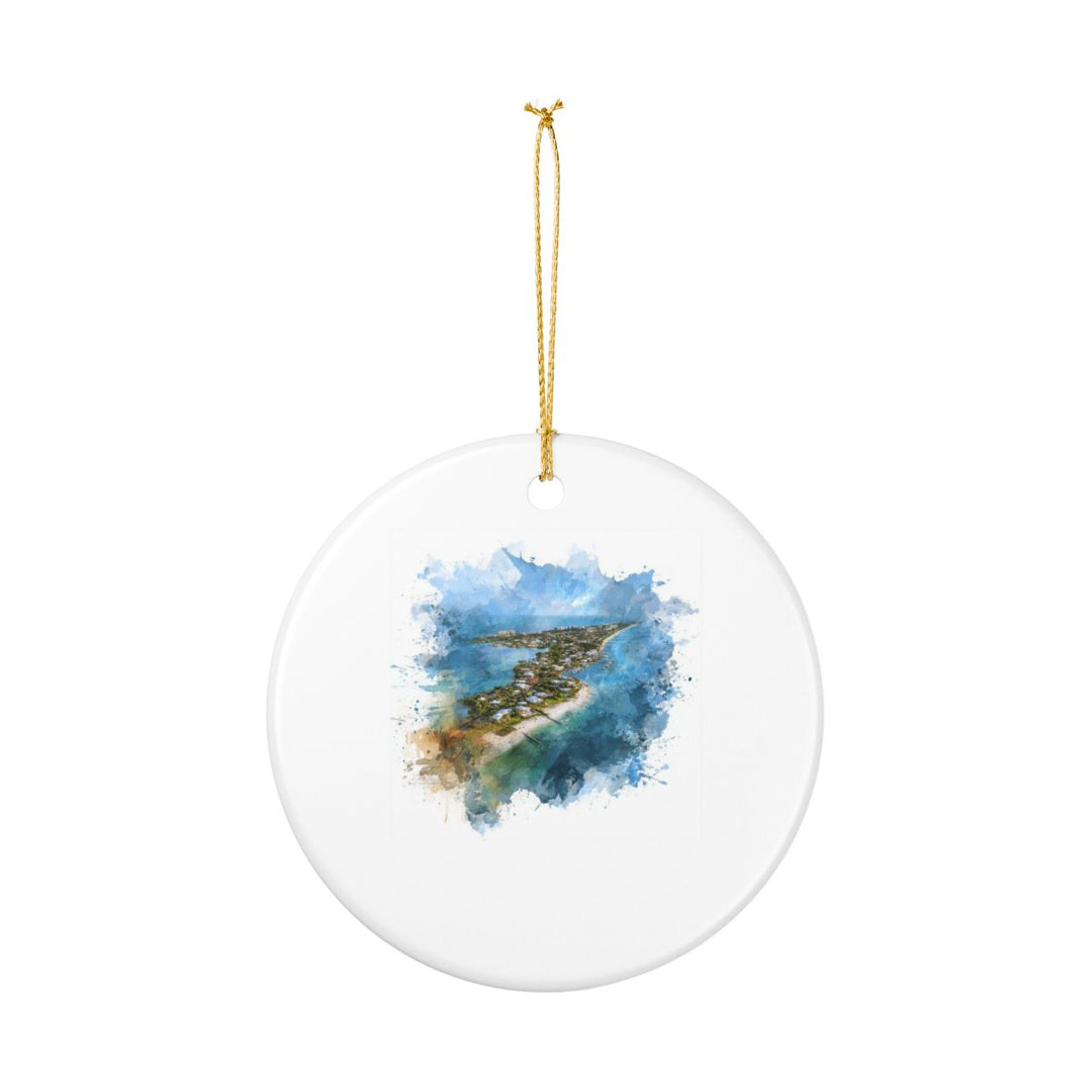 Captiva Island Ornament: Unique Captiva Island Souvenir, Captiva Island Xmas Decor, and Authentic Captiva Island Gift
