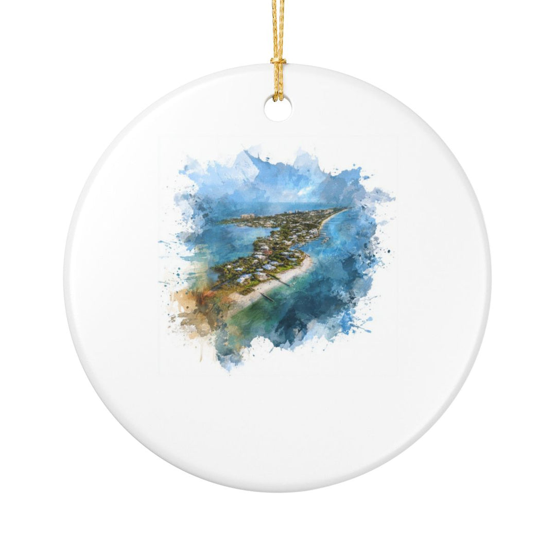 Captiva Island Ornament: Unique Captiva Island Souvenir, Captiva Island Xmas Decor, and Authentic Captiva Island Gift