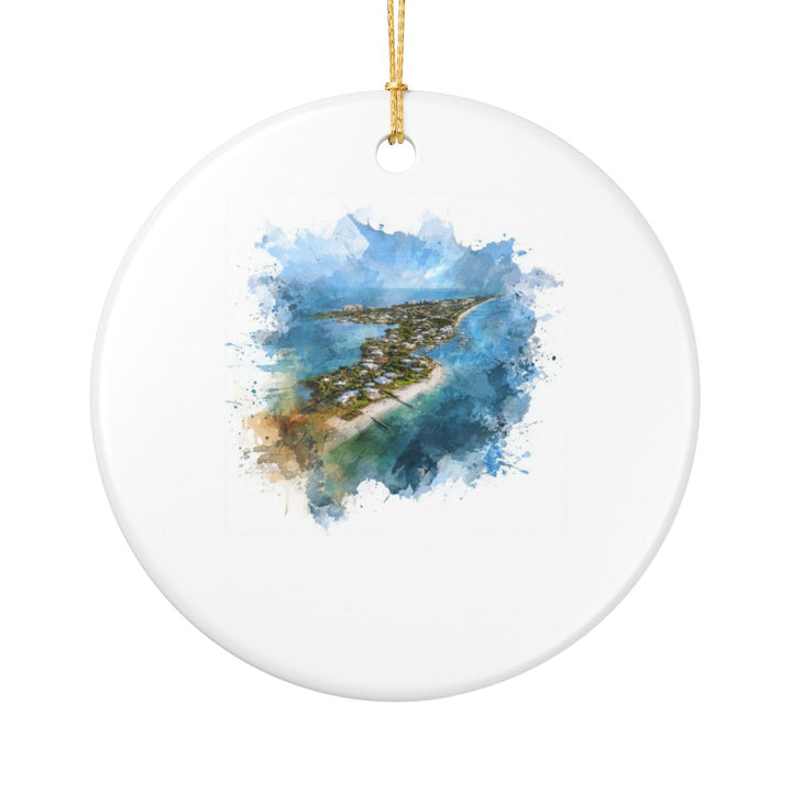 Captiva Island Ornament: Unique Captiva Island Souvenir, Captiva Island Xmas Decor, and Authentic Captiva Island Gift