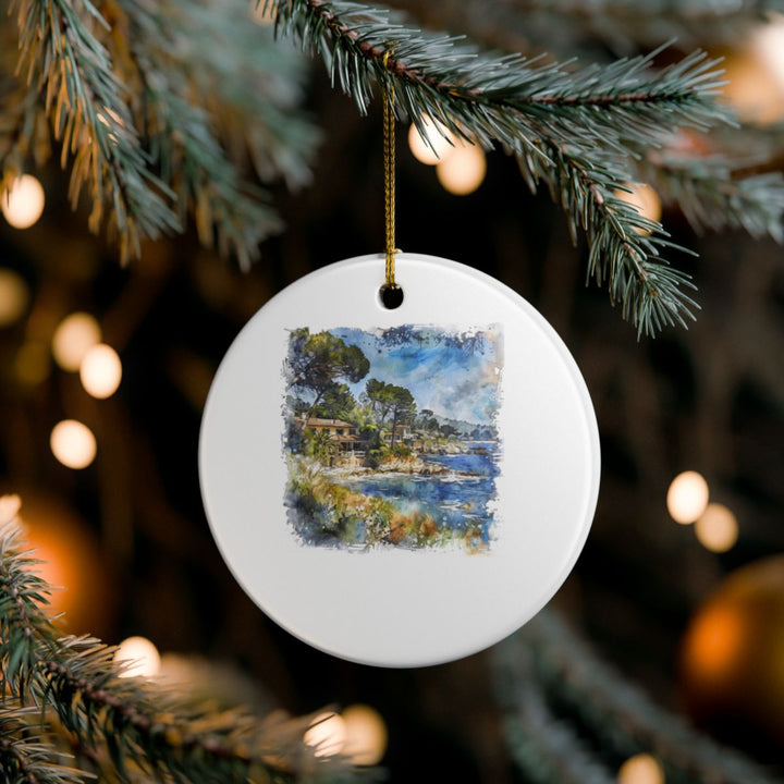Carmel-by-the-sea USA Ornament: Unique Carmel-by-the-sea Souvenir, Carmel-by-the-sea USA Xmas Decor, and Authentic Carmel-by-the-sea Gift