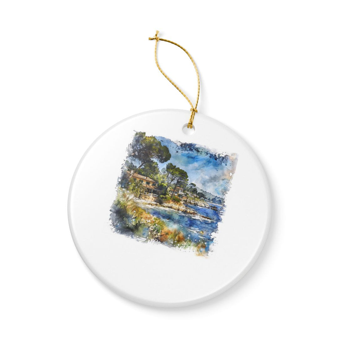 Carmel-by-the-sea USA Ornament: Unique Carmel-by-the-sea Souvenir, Carmel-by-the-sea USA Xmas Decor, and Authentic Carmel-by-the-sea Gift