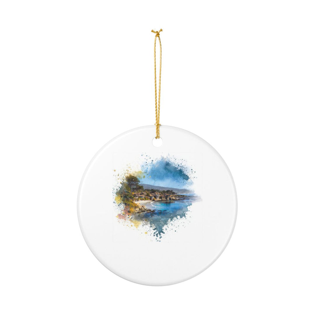 Carmel-by-the-sea USA Ornament: Unique Carmel-by-the-sea Souvenir, Carmel-by-the-sea USA Xmas Decor, and Authentic Carmel-by-the-sea Gift