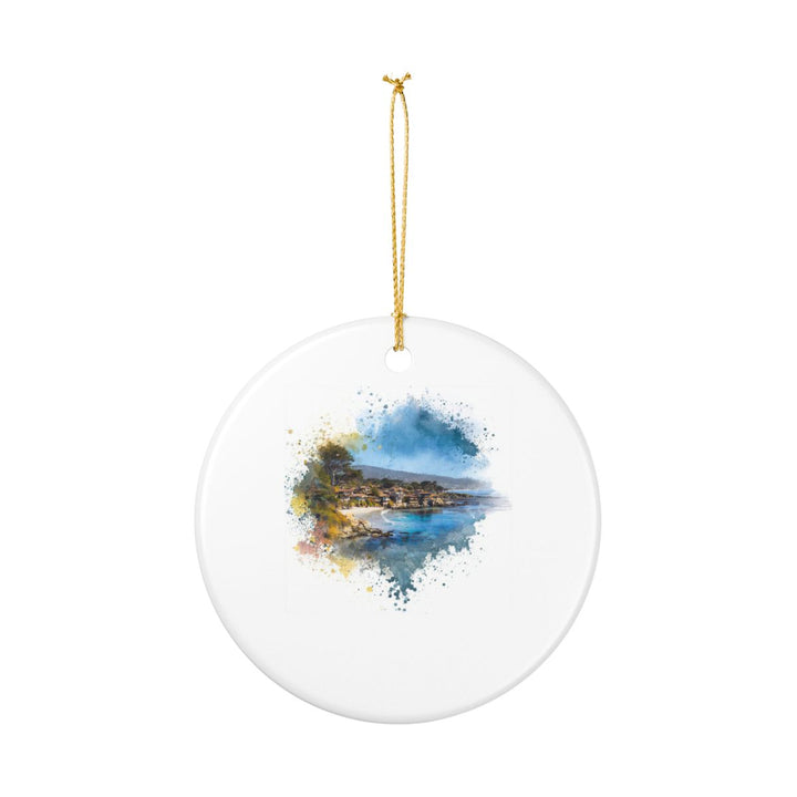 Carmel-by-the-sea USA Ornament: Unique Carmel-by-the-sea Souvenir, Carmel-by-the-sea USA Xmas Decor, and Authentic Carmel-by-the-sea Gift