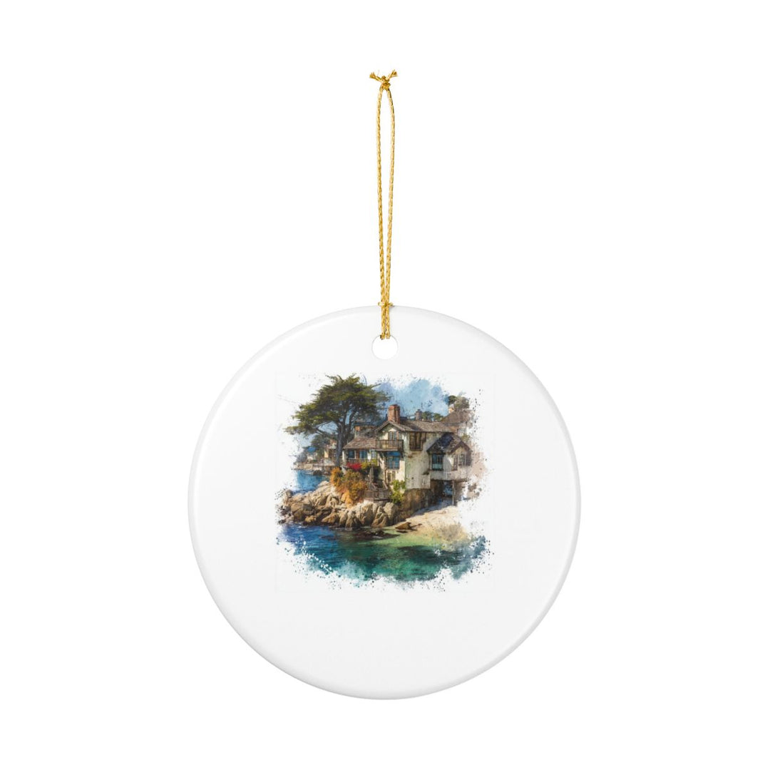 Carmel-by-the-sea USA Ornament: Unique Carmel-by-the-sea Souvenir, Carmel-by-the-sea USA Xmas Decor, and Authentic Carmel-by-the-sea Gift