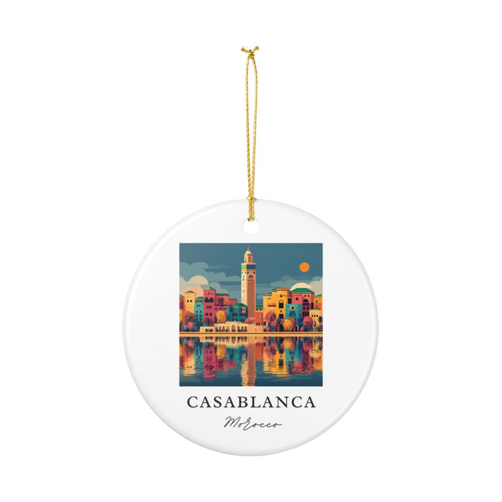 Casablanca Ornament: Unique Casablanca Souvenir, Casablanca Xmas Decor, and Authentic Casablanca Gift
