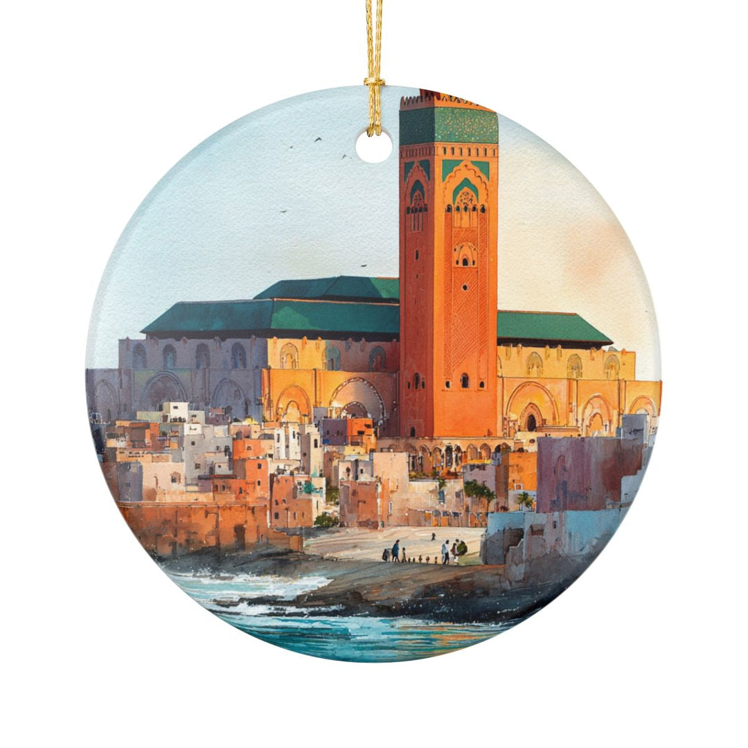 Casablanca Ornament: Unique Casablanca Souvenir, Casablanca Xmas Decor, and Authentic Casablanca Gift