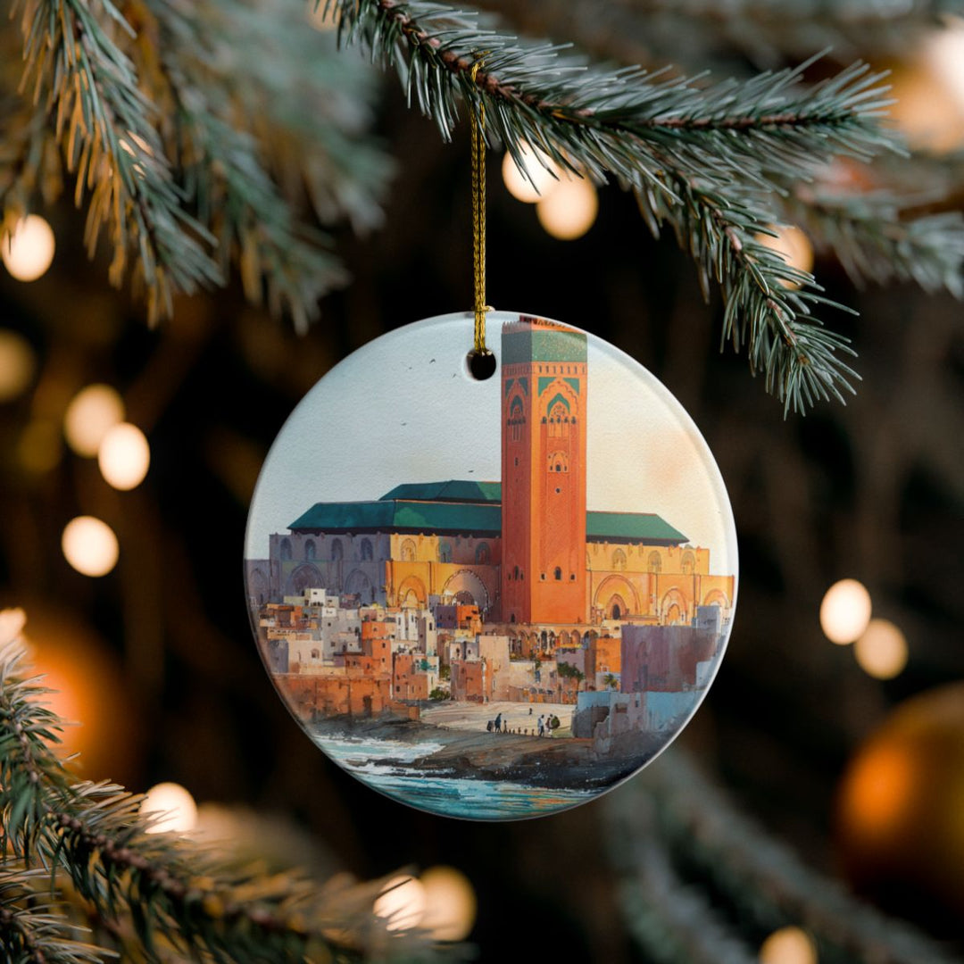 Casablanca Ornament: Unique Casablanca Souvenir, Casablanca Xmas Decor, and Authentic Casablanca Gift