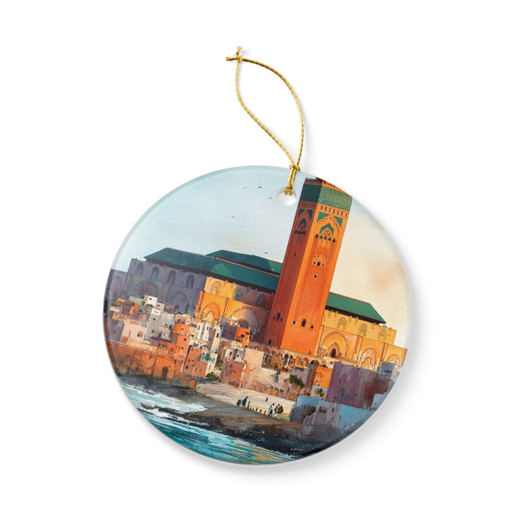 Casablanca Ornament: Unique Casablanca Souvenir, Casablanca Xmas Decor, and Authentic Casablanca Gift