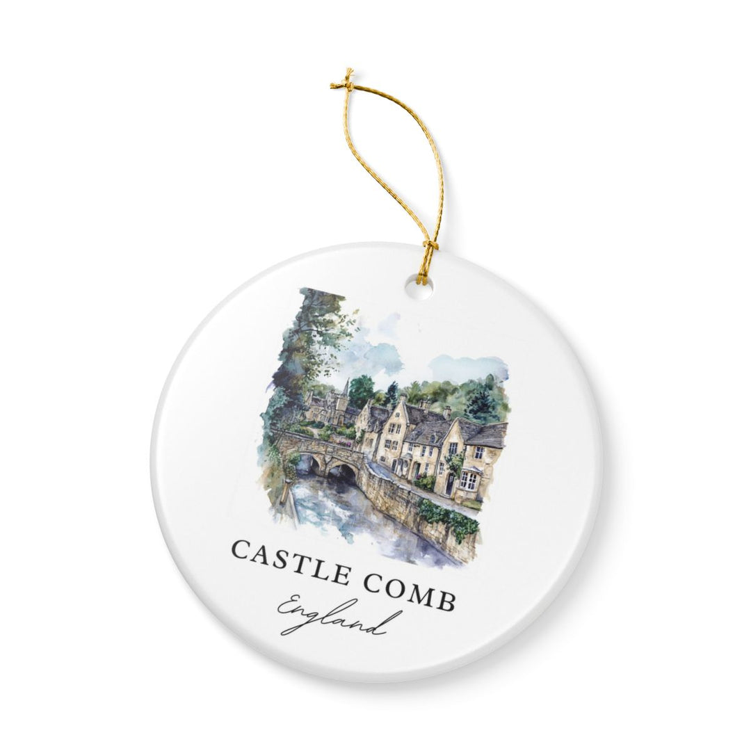 Castle Comb Ornament: Unique Castle Comb Souvenir, Castle Comb Xmas Decor, and Authentic Castle Comb Gift