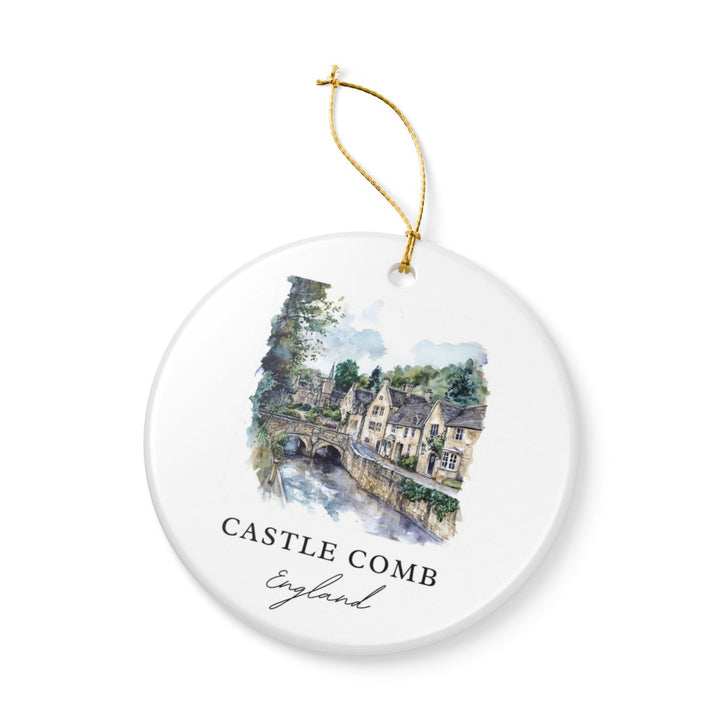 Castle Comb Ornament: Unique Castle Comb Souvenir, Castle Comb Xmas Decor, and Authentic Castle Comb Gift