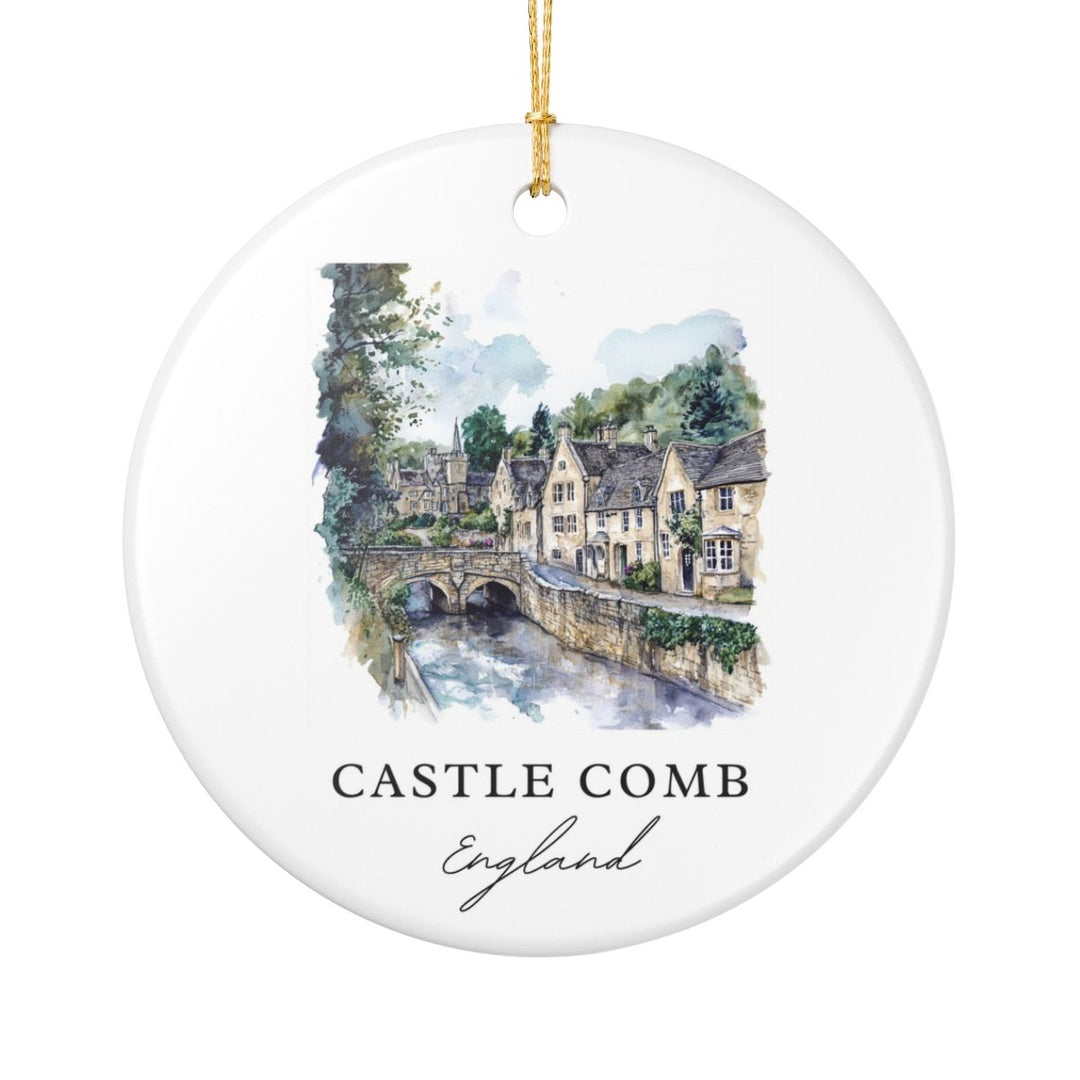 Castle Comb Ornament: Unique Castle Comb Souvenir, Castle Comb Xmas Decor, and Authentic Castle Comb Gift