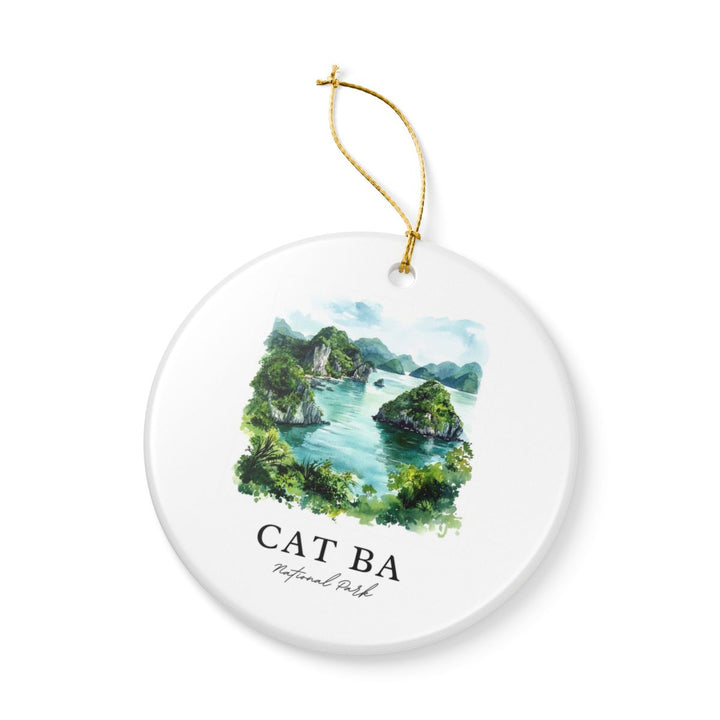 Cat Ba National Park Vietnam Ornament: Unique Cat Ba National Park Souvenir, Cat Ba National Park Vietnam Xmas Decor, and Authentic Cat Ba National Park Gift