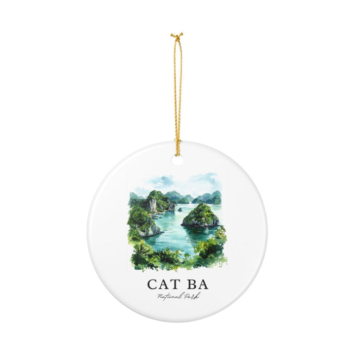 Cat Ba National Park Vietnam Ornament: Unique Cat Ba National Park Souvenir, Cat Ba National Park Vietnam Xmas Decor, and Authentic Cat Ba National Park Gift