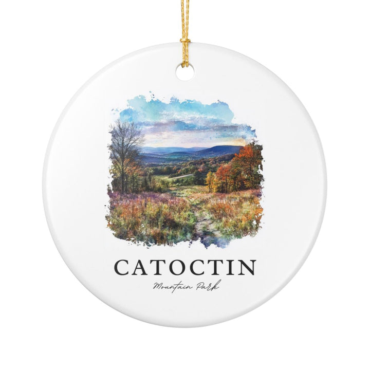 Catoctin National Park Ornament: Unique Catoctin National Park Souvenir, Catoctin National Park Xmas Decor, and Authentic Catoctin National Park Gift