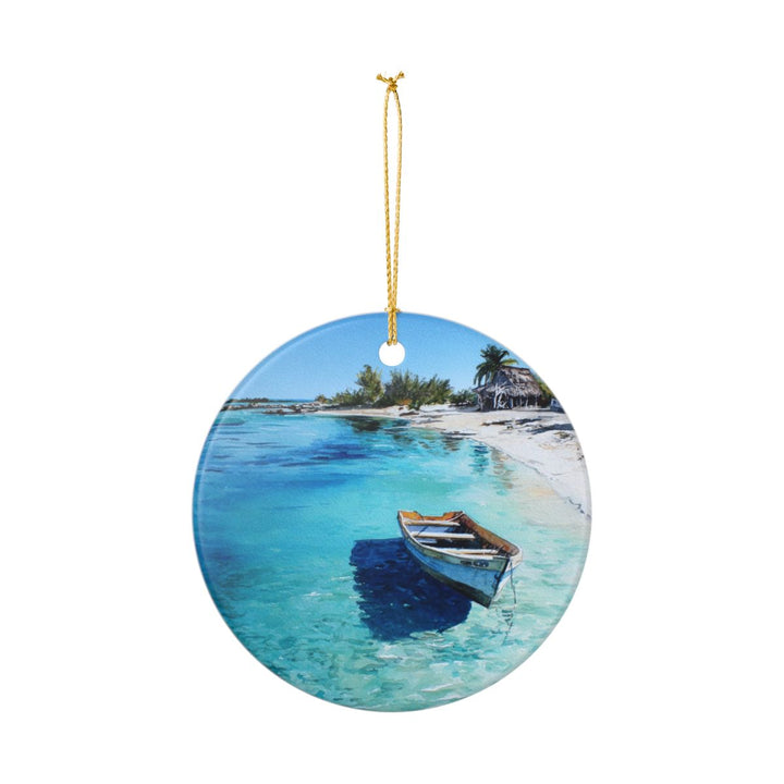 Cayo de Agua Venezuela Ornament: Unique Cayo de Agua Venezuela Souvenir, Cayo de Agua Venezuela Xmas Decor, and Authentic Cayo de Agua Venezuela Gift