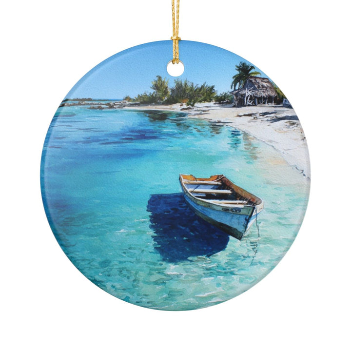 Cayo de Agua Venezuela Ornament: Unique Cayo de Agua Venezuela Souvenir, Cayo de Agua Venezuela Xmas Decor, and Authentic Cayo de Agua Venezuela Gift