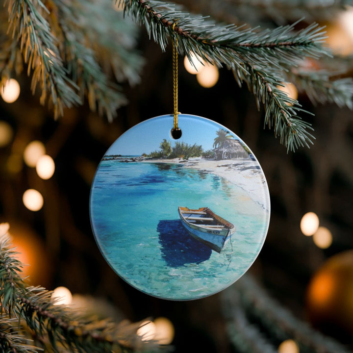 Cayo de Agua Venezuela Ornament: Unique Cayo de Agua Venezuela Souvenir, Cayo de Agua Venezuela Xmas Decor, and Authentic Cayo de Agua Venezuela Gift