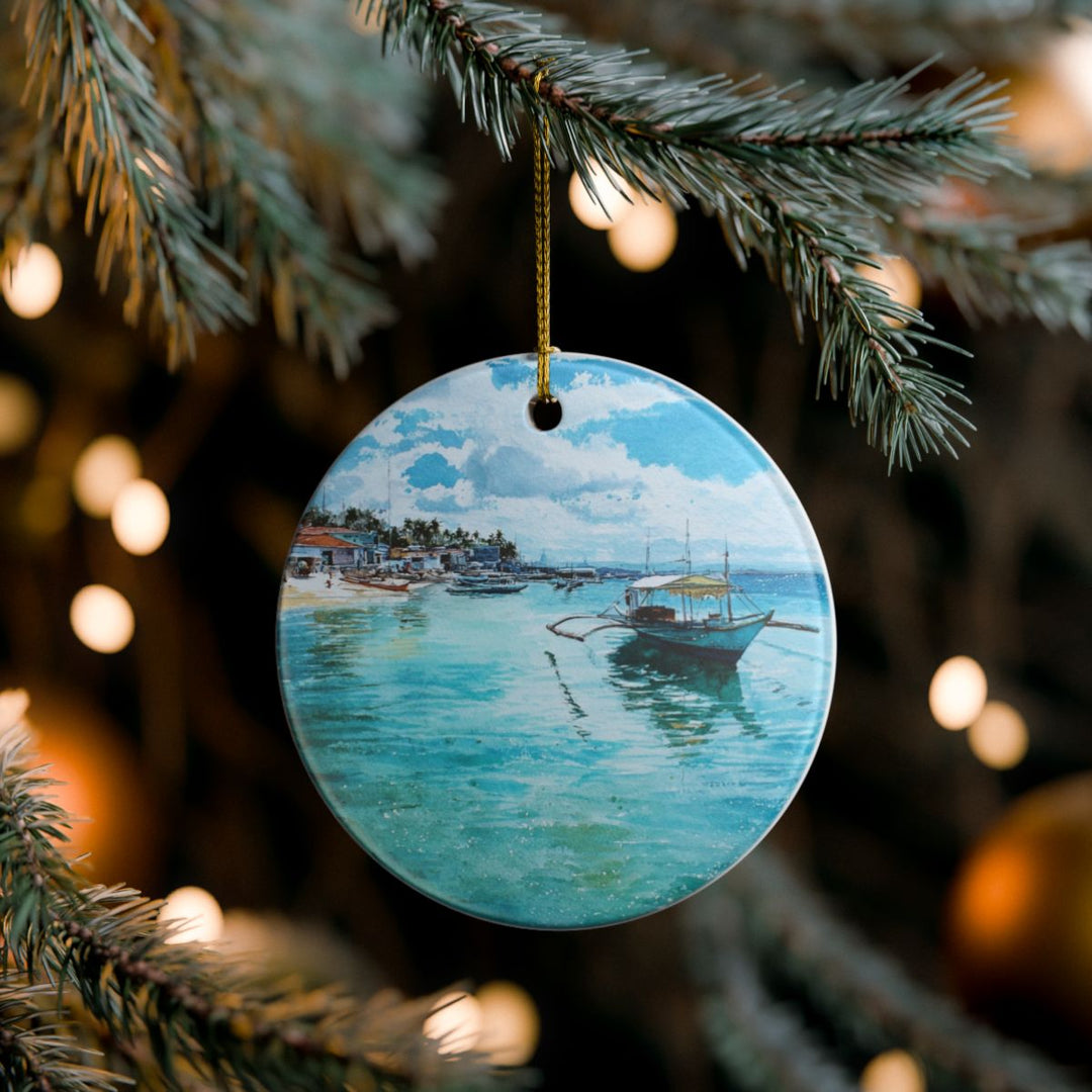 Cebu Philippines Ornament: Unique Cebu Philippines Souvenir, Cebu Philippines Xmas Decor, and Authentic Cebu Philippines Gift