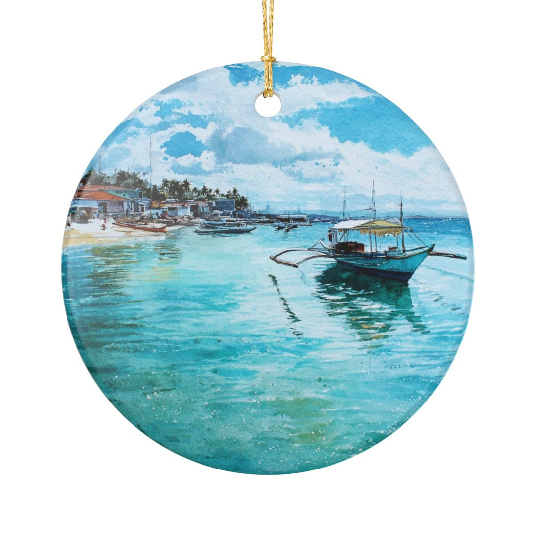 Cebu Philippines Ornament: Unique Cebu Philippines Souvenir, Cebu Philippines Xmas Decor, and Authentic Cebu Philippines Gift