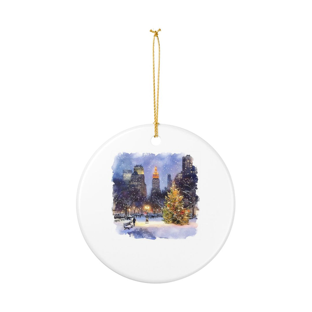 Central Park New York Ornament: Unique Central Park Souvenir, Central Park New York Xmas Decor, and Authentic Central Park Gift
