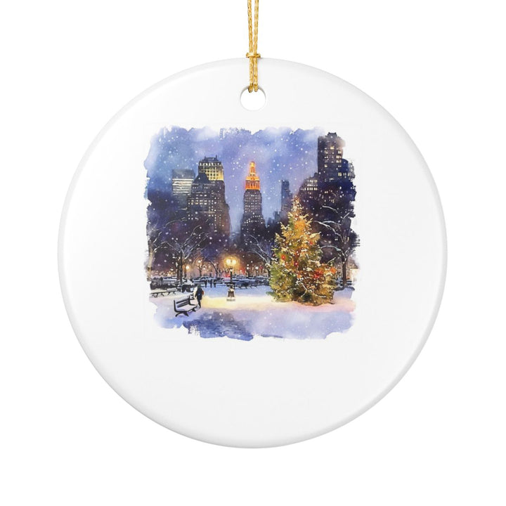Central Park New York Ornament: Unique Central Park Souvenir, Central Park New York Xmas Decor, and Authentic Central Park Gift