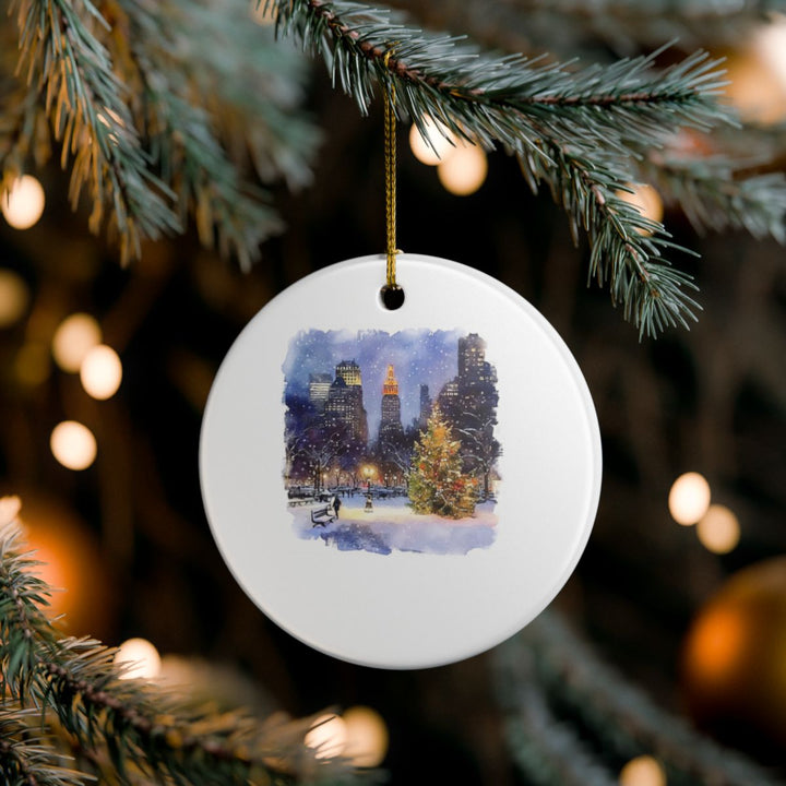 Central Park New York Ornament: Unique Central Park Souvenir, Central Park New York Xmas Decor, and Authentic Central Park Gift