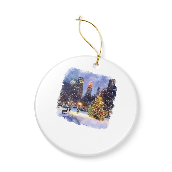 Central Park New York Ornament: Unique Central Park Souvenir, Central Park New York Xmas Decor, and Authentic Central Park Gift