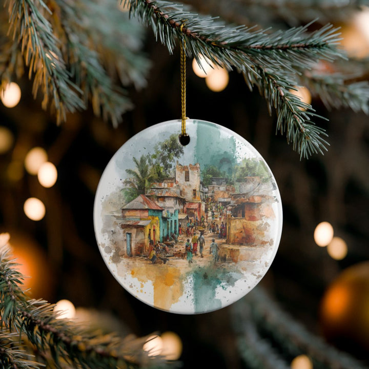 Chad Central Africa Ornament: Unique Chad Central Africa Souvenir, Chad Central Africa Xmas Decor, and Authentic Chad Central Africa Gift
