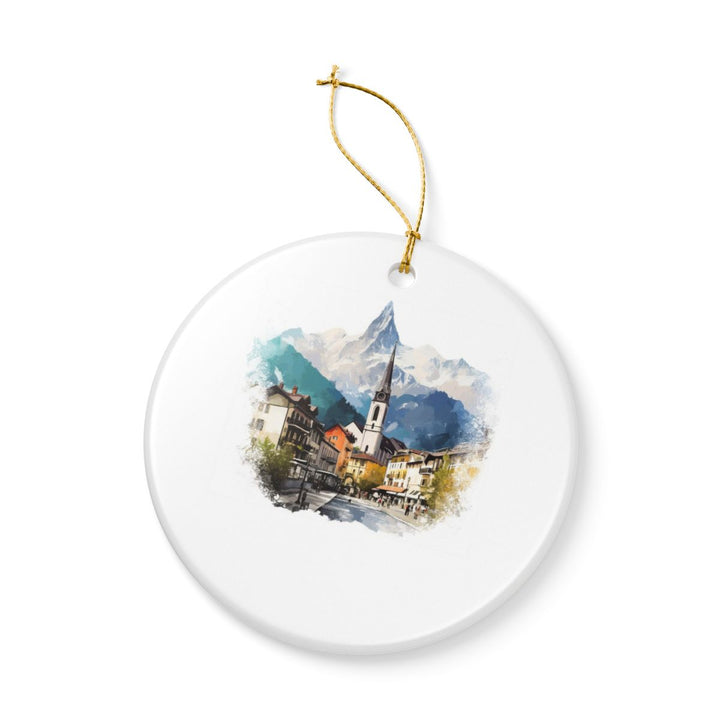 Chamonix France Ornament: Unique Chamonix Souvenir, Chamonix France Xmas Decor, and Authentic Chamonix Gift
