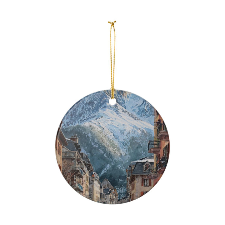 Chamonix France Ornament: Unique Chamonix Souvenir, Chamonix France Xmas Decor, and Authentic Chamonix Gift