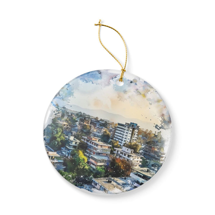 Chandigarh Ornament: Unique Chandigarh Souvenir, Chandigarh Xmas Decor, and Authentic Chandigarh Gift