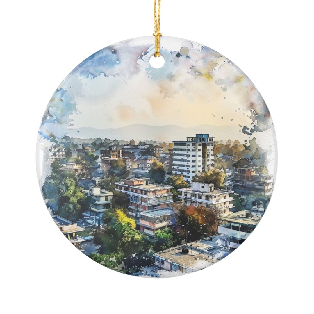 Chandigarh Ornament: Unique Chandigarh Souvenir, Chandigarh Xmas Decor, and Authentic Chandigarh Gift