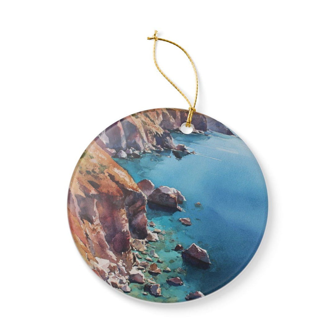 Channel Islands California USA Ornament: Unique Channel Islands Souvenir, Channel Islands California Xmas Decor, and Authentic Channel Islands Gift