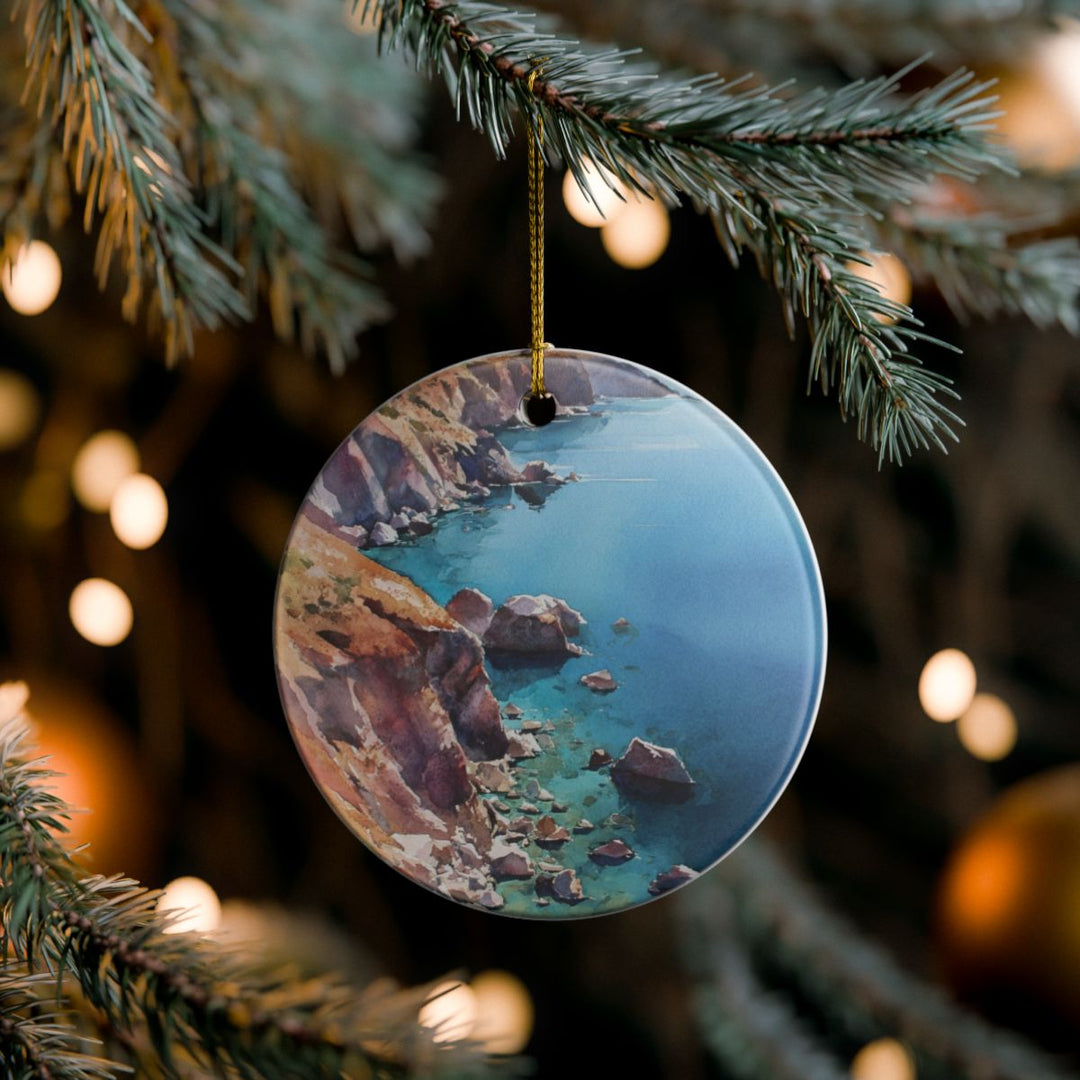 Channel Islands California USA Ornament: Unique Channel Islands Souvenir, Channel Islands California Xmas Decor, and Authentic Channel Islands Gift