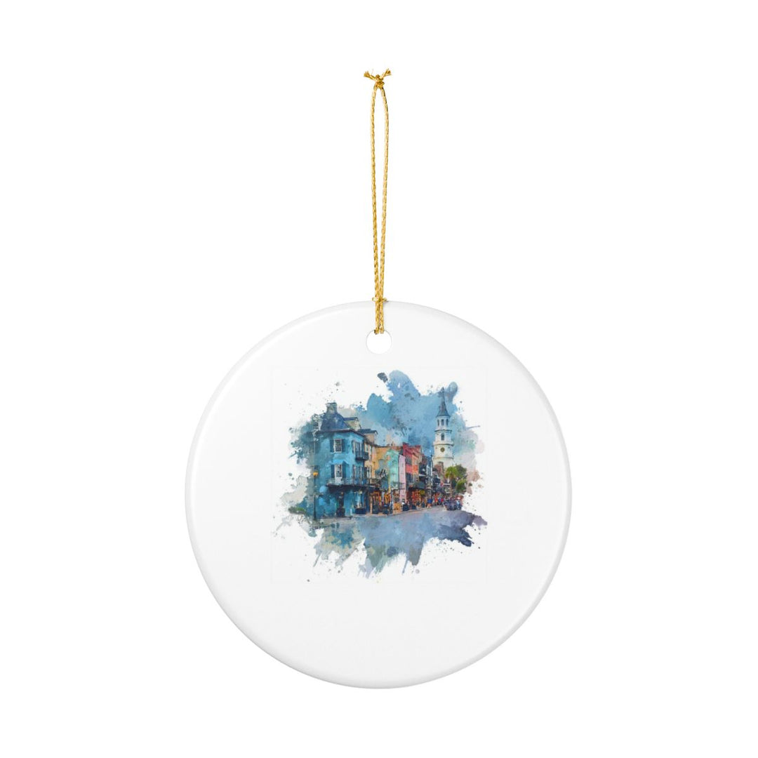 Charleston South Carolina Ornament: Unique Charleston Souvenir, Charleston South Carolina Xmas Decor, and Authentic Charleston Gift
