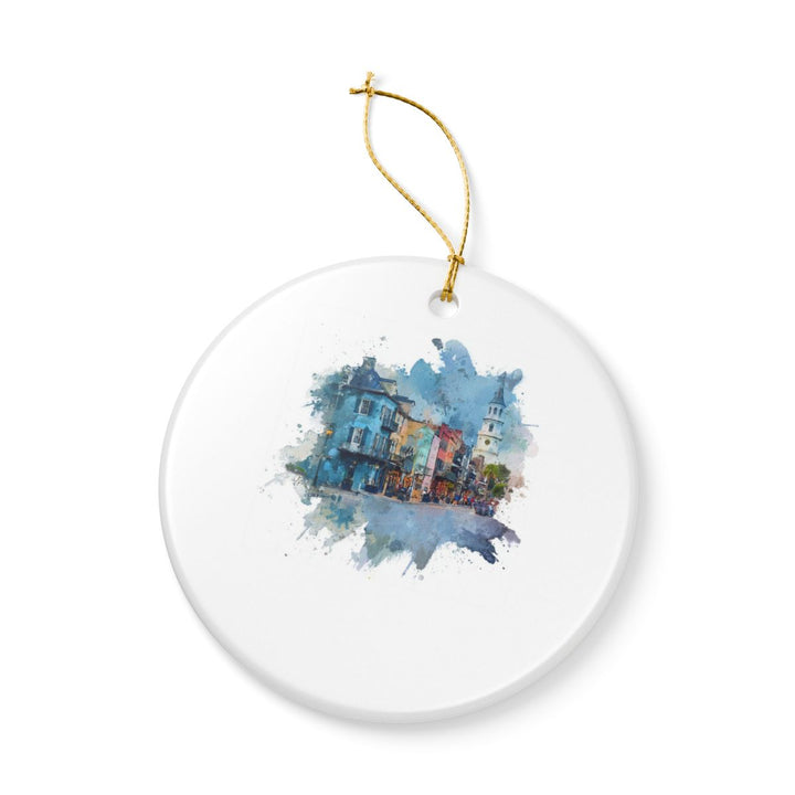 Charleston South Carolina Ornament: Unique Charleston Souvenir, Charleston South Carolina Xmas Decor, and Authentic Charleston Gift