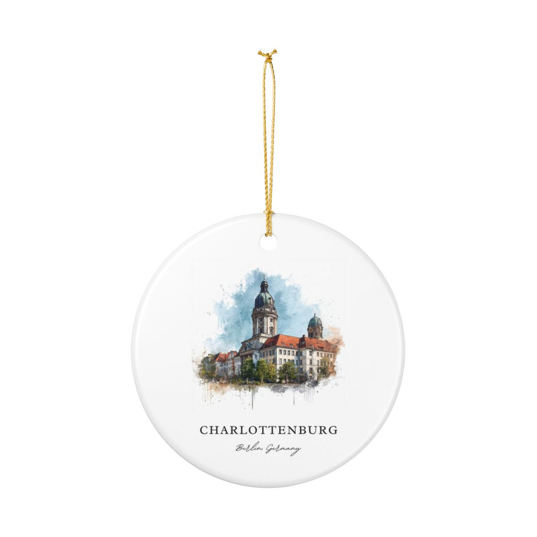 Charlottenburg Germany Ornament: Unique Charlottenburg Souvenir, Charlottenburg Germany Xmas Decor, and Authentic Charlottenburg Gift