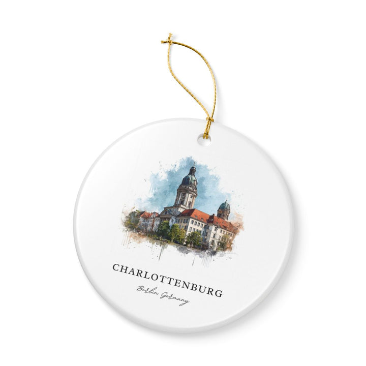 Charlottenburg Germany Ornament: Unique Charlottenburg Souvenir, Charlottenburg Germany Xmas Decor, and Authentic Charlottenburg Gift