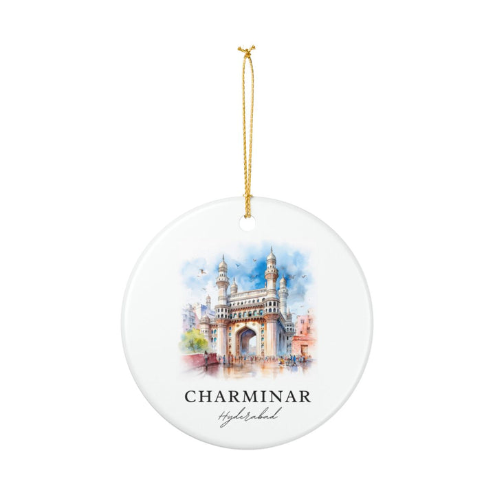 Charminar Hyderabad India Ornament: Unique Charminar Hyderabad Souvenir, Charminar Hyderabad India Xmas Decor, and Authentic Charminar Hyderabad Gift