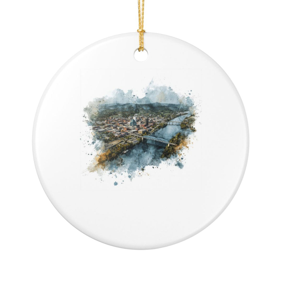 Chattanooga Ornament: Unique Chattanooga Souvenir, Chattanooga Xmas Decor, and Authentic Chattanooga Gift