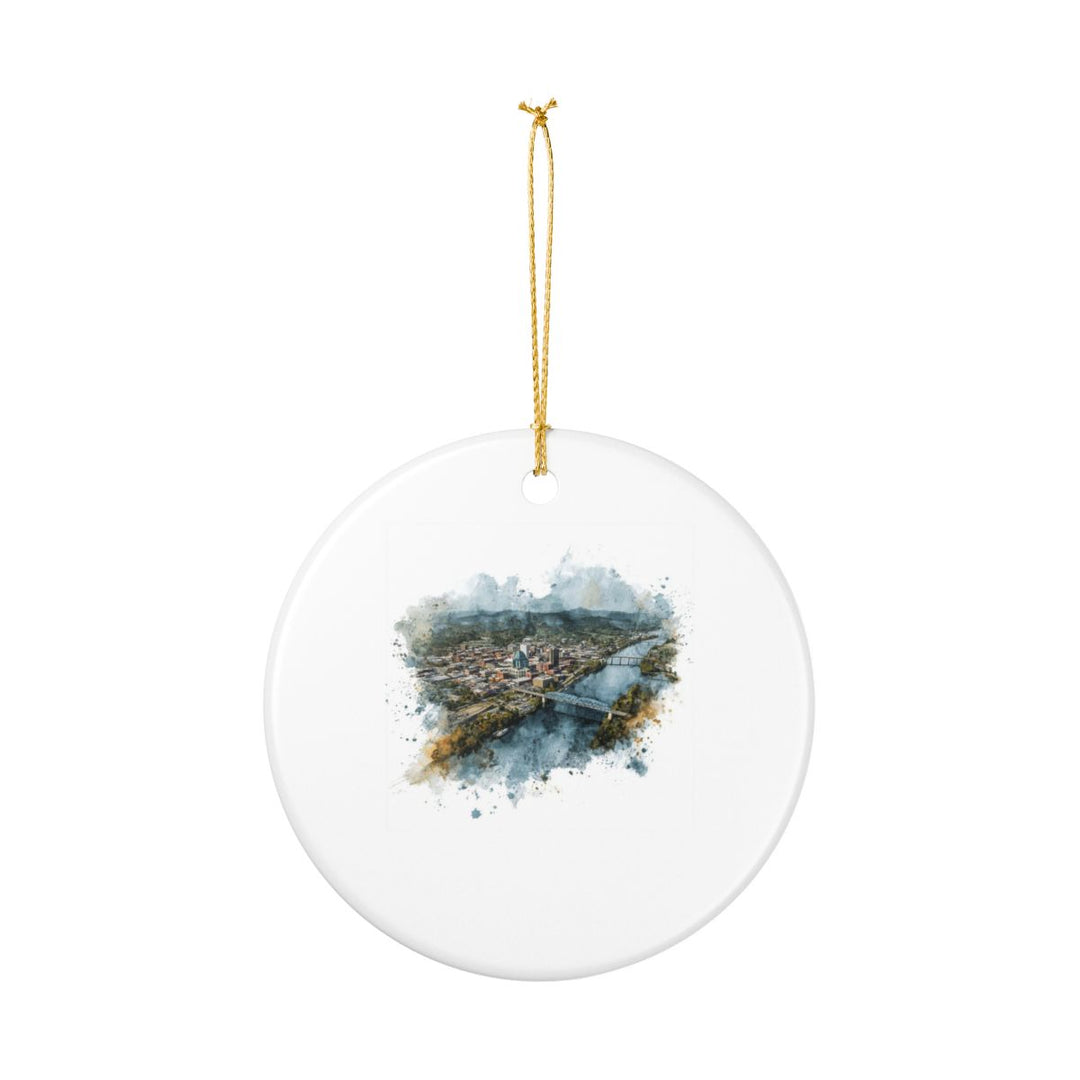 Chattanooga Ornament: Unique Chattanooga Souvenir, Chattanooga Xmas Decor, and Authentic Chattanooga Gift