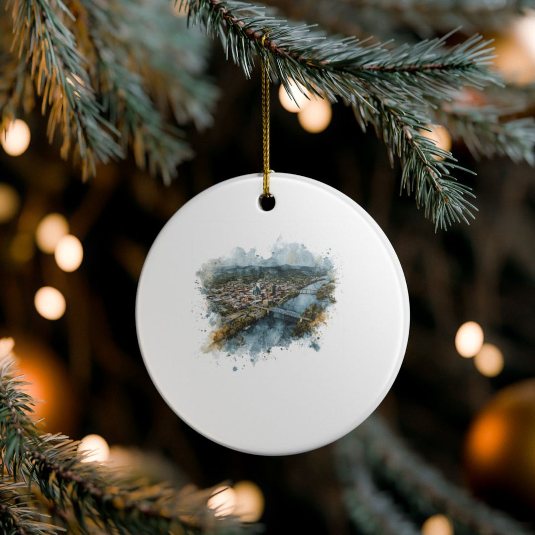 Chattanooga Ornament: Unique Chattanooga Souvenir, Chattanooga Xmas Decor, and Authentic Chattanooga Gift