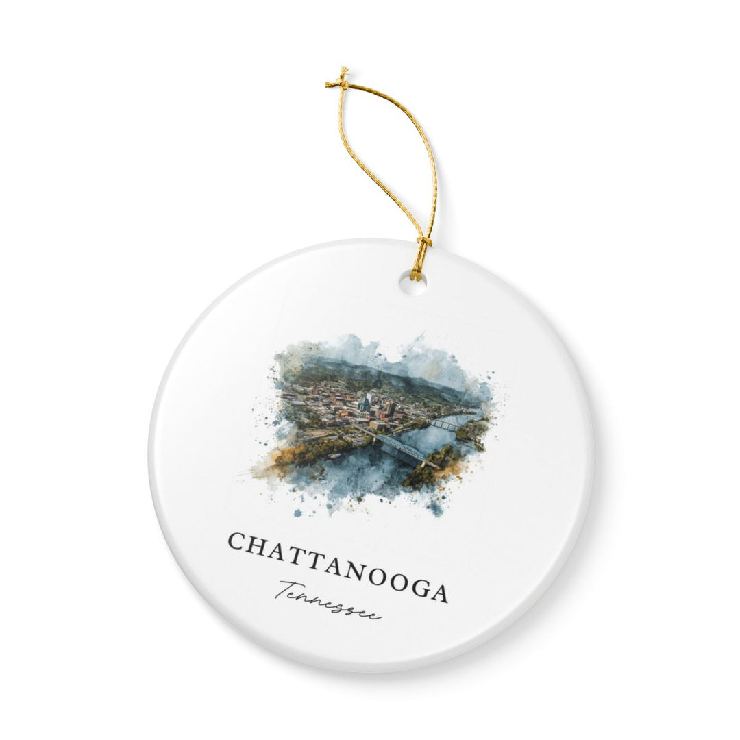 Chattanooga Tennessee Ornament | Christmas Travel Souvenir Gift