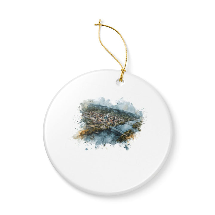 Chattanooga Ornament: Unique Chattanooga Souvenir, Chattanooga Xmas Decor, and Authentic Chattanooga Gift