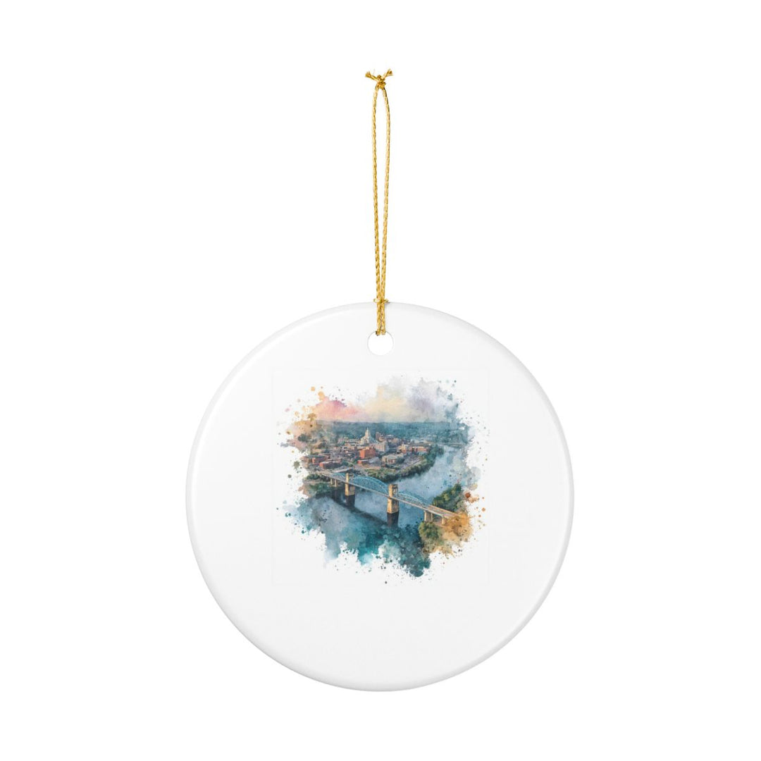 Chattanooga Ornament: Unique Chattanooga Souvenir, Chattanooga Xmas Decor, and Authentic Chattanooga Gift